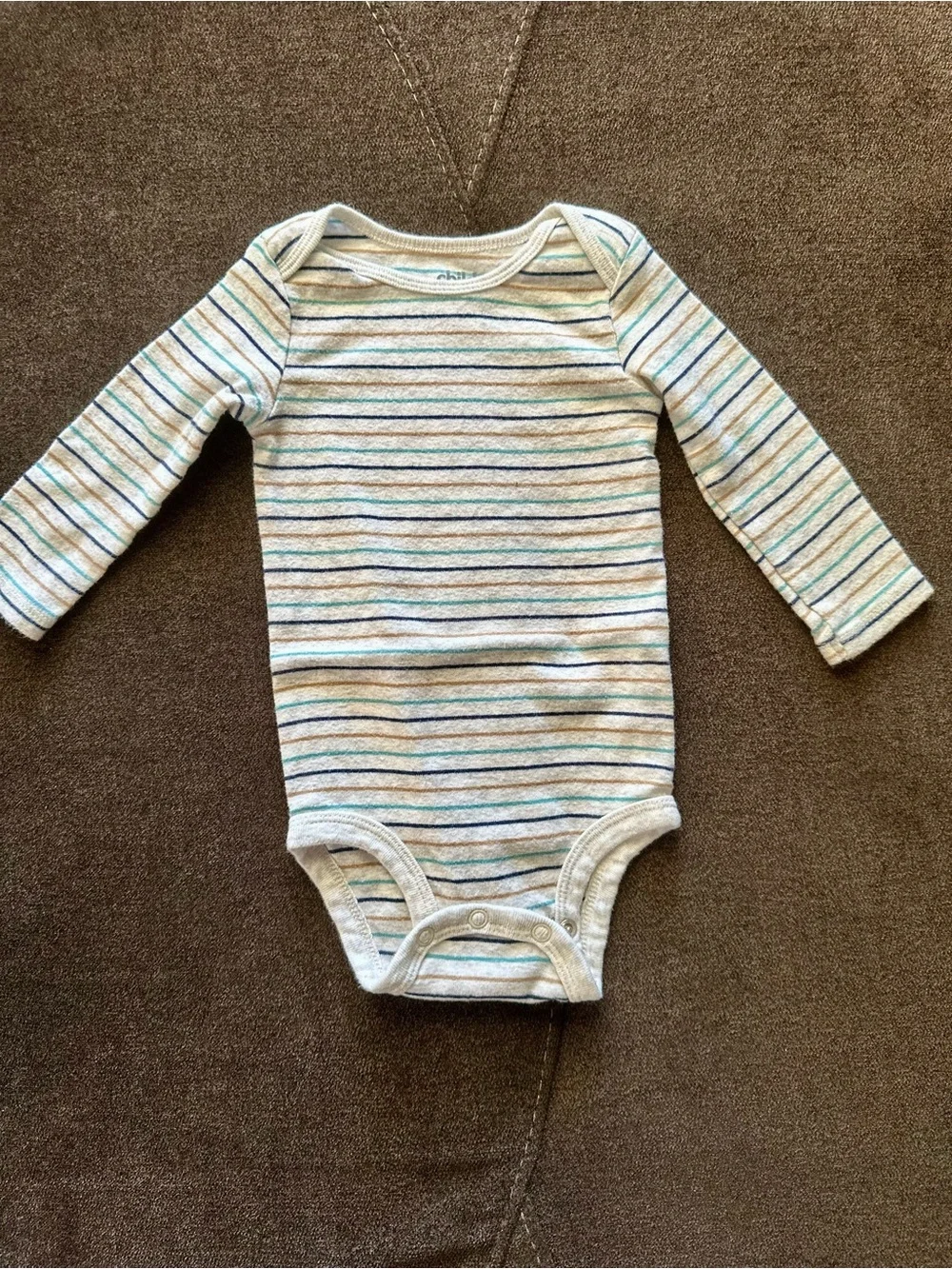 Carter’s  Boys' Teal Hoodie & Tops Set - 9-12 months